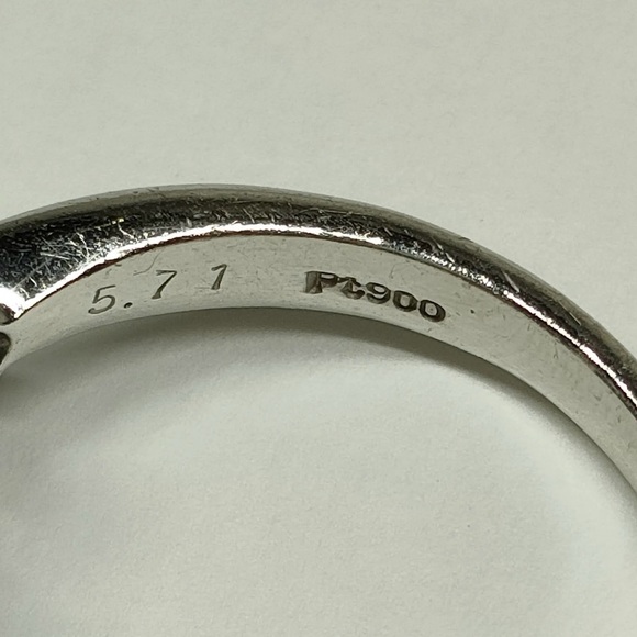 Jewelry Ring Starsapphire 5.71ct Platinum 3713523 - Picture 5 of 10